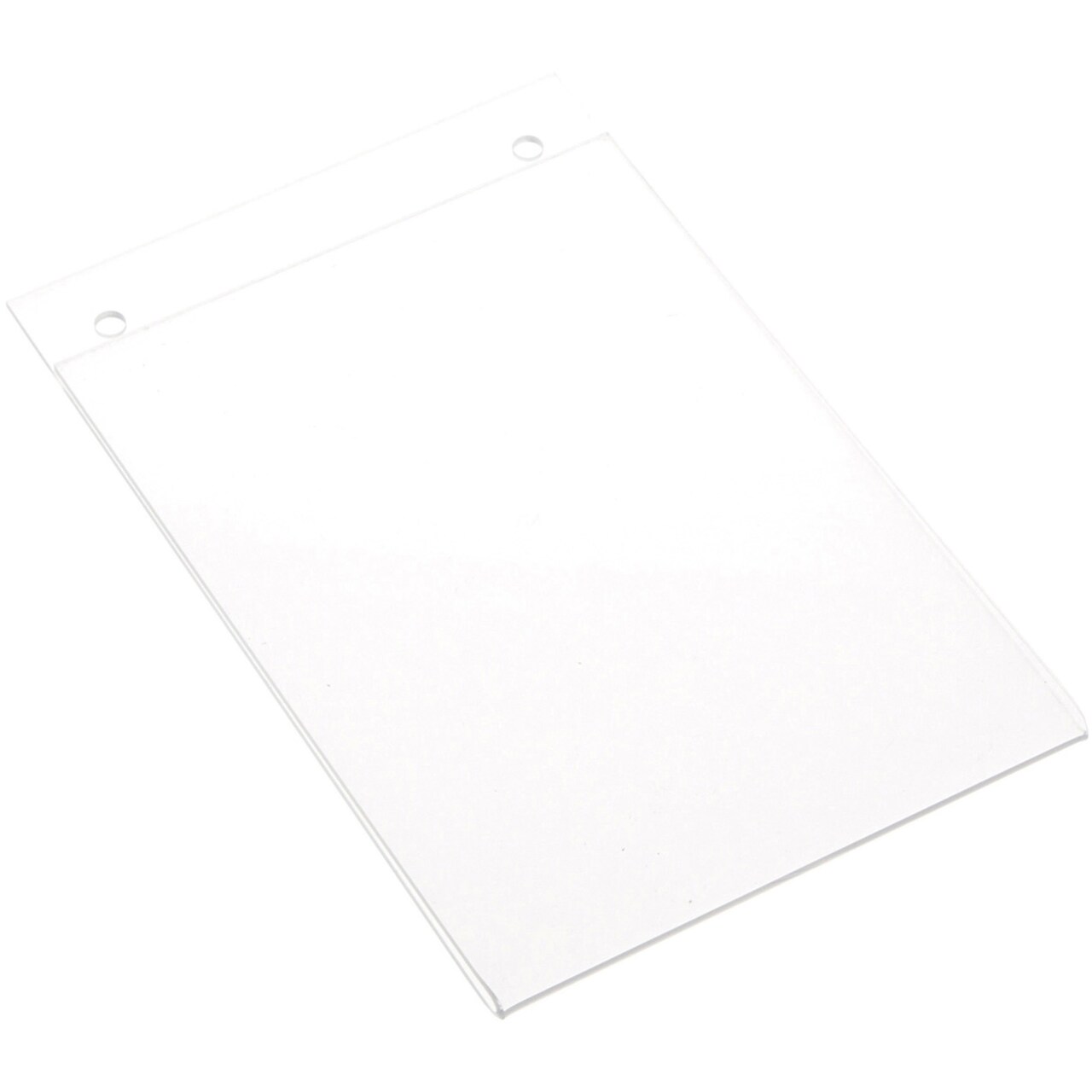 Plymor Clear Acrylic Sign Display / Literature Holder (Wall-Mount), 5" W x 7" H